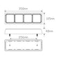 LED Autolamps 80BARRWM Stop/Tail/Indicator/Reverse Light - JTK Auto Electrical
