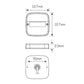 LED Autolamps 99ARL2 Stop/Tail/Indicator Lamp With Licence Plate Lamp - JTK Auto Electrical
