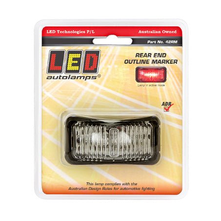 LED Autolamps Rear End Outline LED Marker 12/24V - JTK Auto Electrical