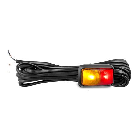 LED Autolamps Side Marker Light Red/Amber LED 9 to 33V - JTK Auto Electrical