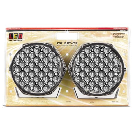 LED Autolamps TIR9 9 Inch High Powered Driving Light Pair - JTK Auto Electrical
