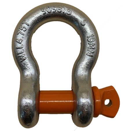 Maxi Trac Bow Shackle - 4750KG - JTK Auto Electrical