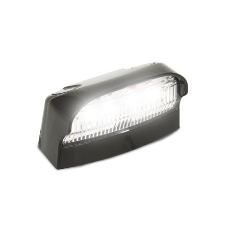 Multi Volt LED Licence Plate Lamp With Black Housing - JTK Auto Electrical