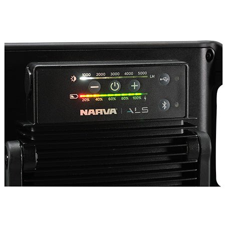 Narva 71406 ALS 5000lm Rechargeable Flood Light with Speaker - JTK Auto Electrical