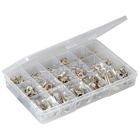 Narva Cable Lug Flared Assortment 165Pcs - JTK Auto Electrical