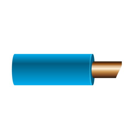 OEX 4mm Single Core Automotive Cable, Blue - 30m Roll - JTK Auto Electrical