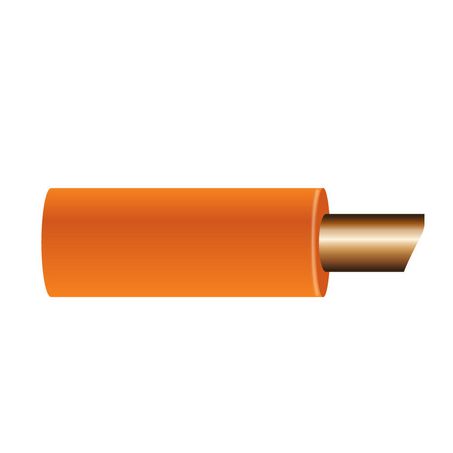 OEX 4mm Single Core Automotive Cable, Orange - 30m Roll - JTK Auto Electrical