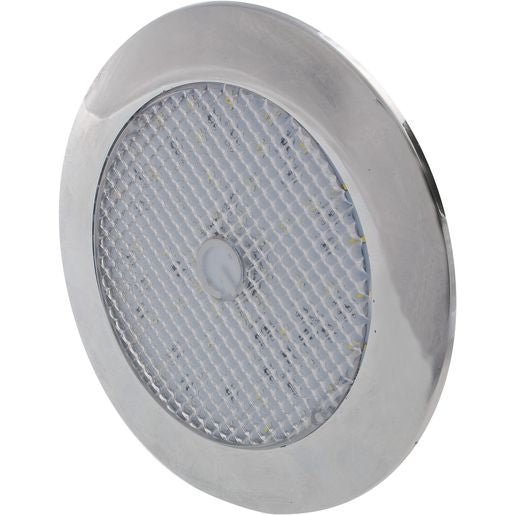 OEX LIX11134 LED Interior Light 12V 140mm Dia With Touch Switch Low/high/off - JTK Auto Electrical