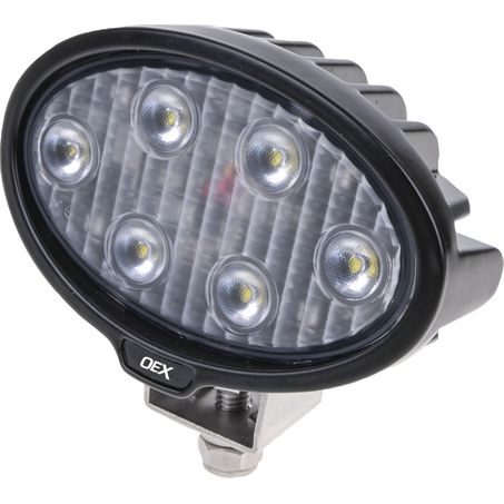 OEX Work Light Oval 6 LED. CISPR 25 rated - JTK Auto Electrical
