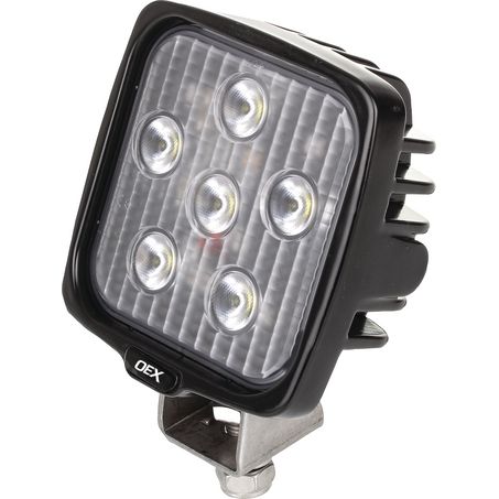 OEX Work Light Square 6 LED. CISPR 25 rated - JTK Auto Electrical
