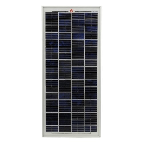 Projecta Polycrystalline 12V 20W Fixed Solar Panel - JTK Auto Electrical
