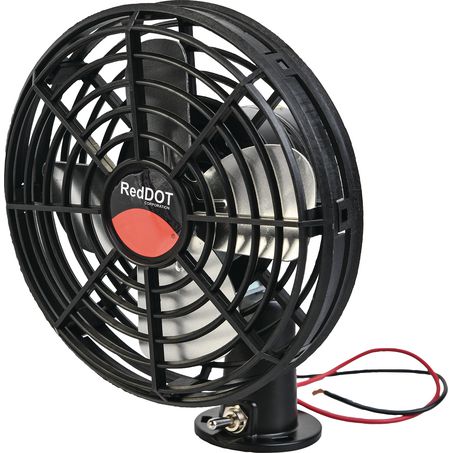 Reddot Dash Fan 12V Two Speed - JTK Auto Electrical