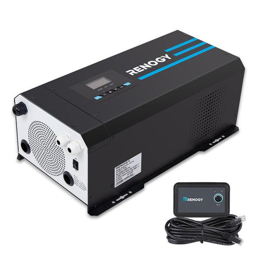 Renogy 2000W 12V PURE SINE WAVE INVERTER CHARGER W/ LCD - JTK Auto Electrical