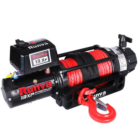 Runva 13XP Premium 12V Winch with Synthetic Rope - JTK Auto Electrical