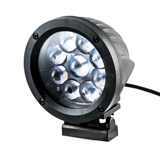 Thunder TDR08014 LED Driving Light Round 10-30V 9 LED 45W Spot Beam - JTK Auto Electrical